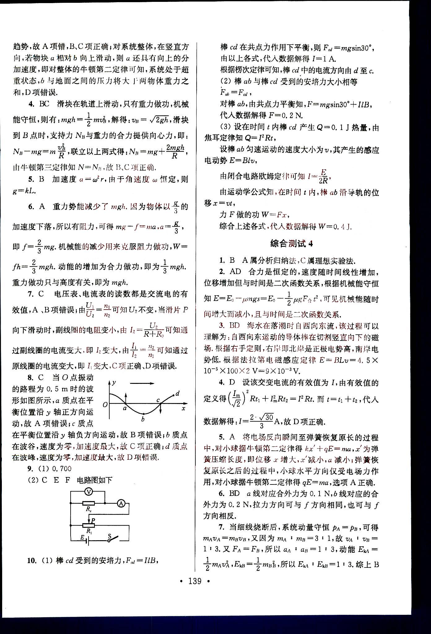 小題狂做-高考物理-強(qiáng)化篇南京大學(xué)出版社 第8部分 [2]