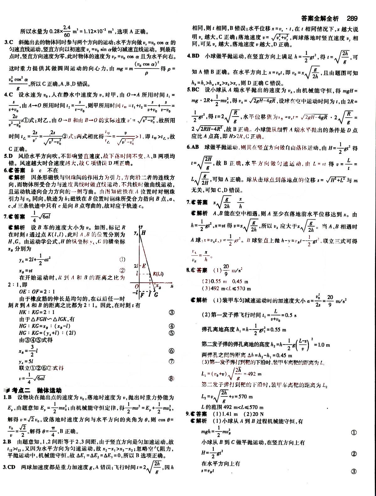 2015五年高考三年模擬-高考物理-B版教育科學出版社 第3部分 [1]