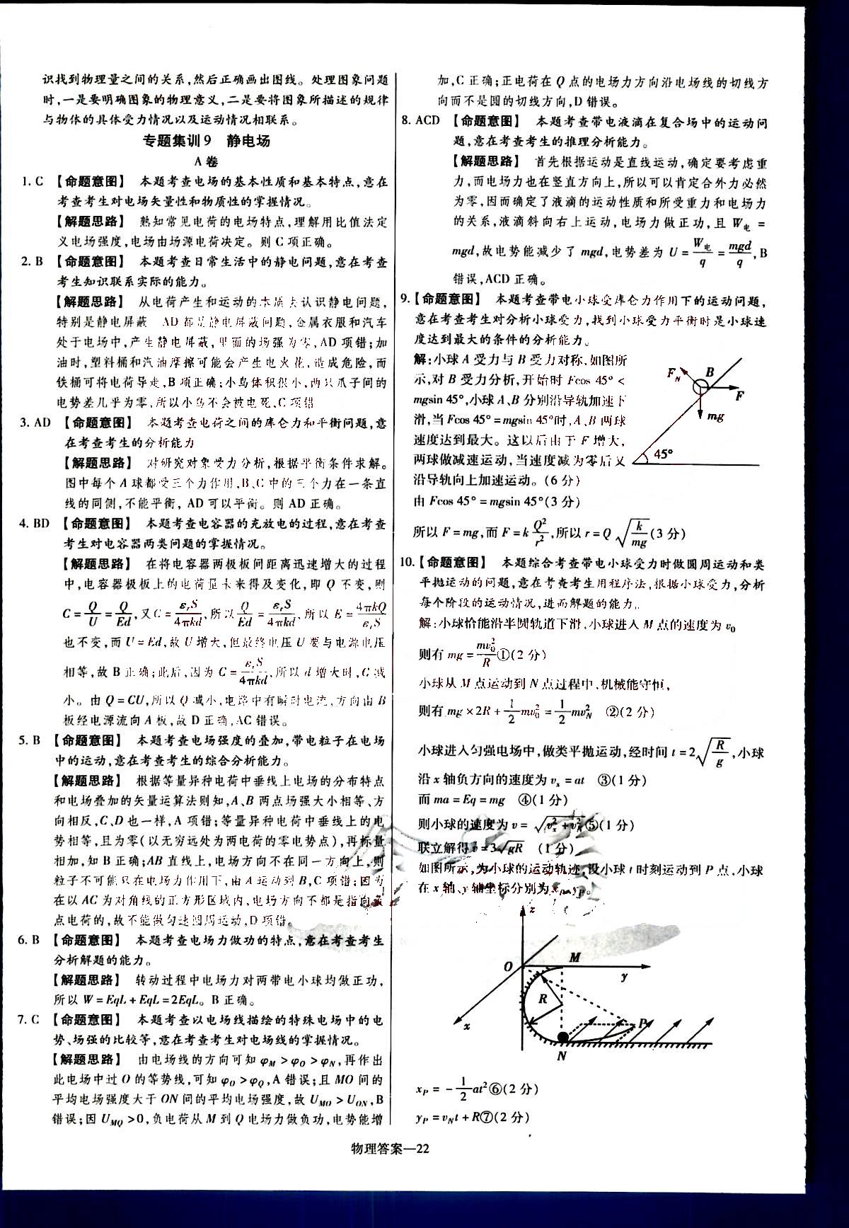 金考卷特快專遞-2015高考專題沖關(guān)訓(xùn)練-第3期-物理新疆青少年出版社 第5部分 [2]