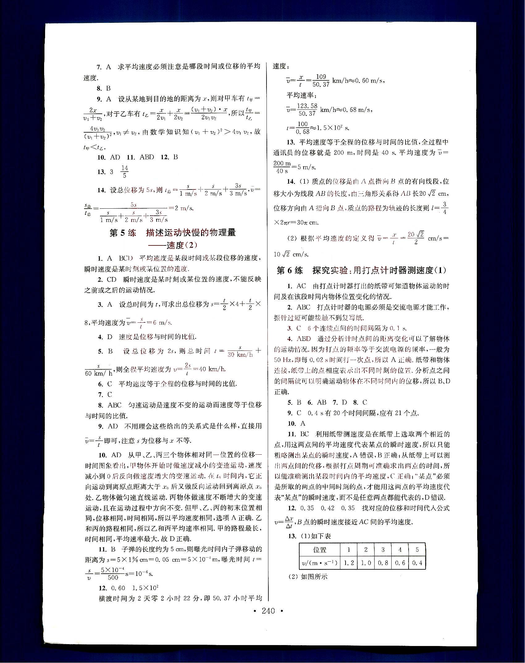 小題狂做-高中物理-大全集南京大學出版社高中其他 第1部分 [2]