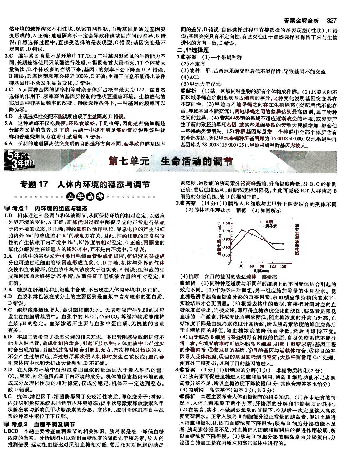 2015五年高考三年模擬-高考生物-B版教育科學(xué)出版社 第7部分 [3]