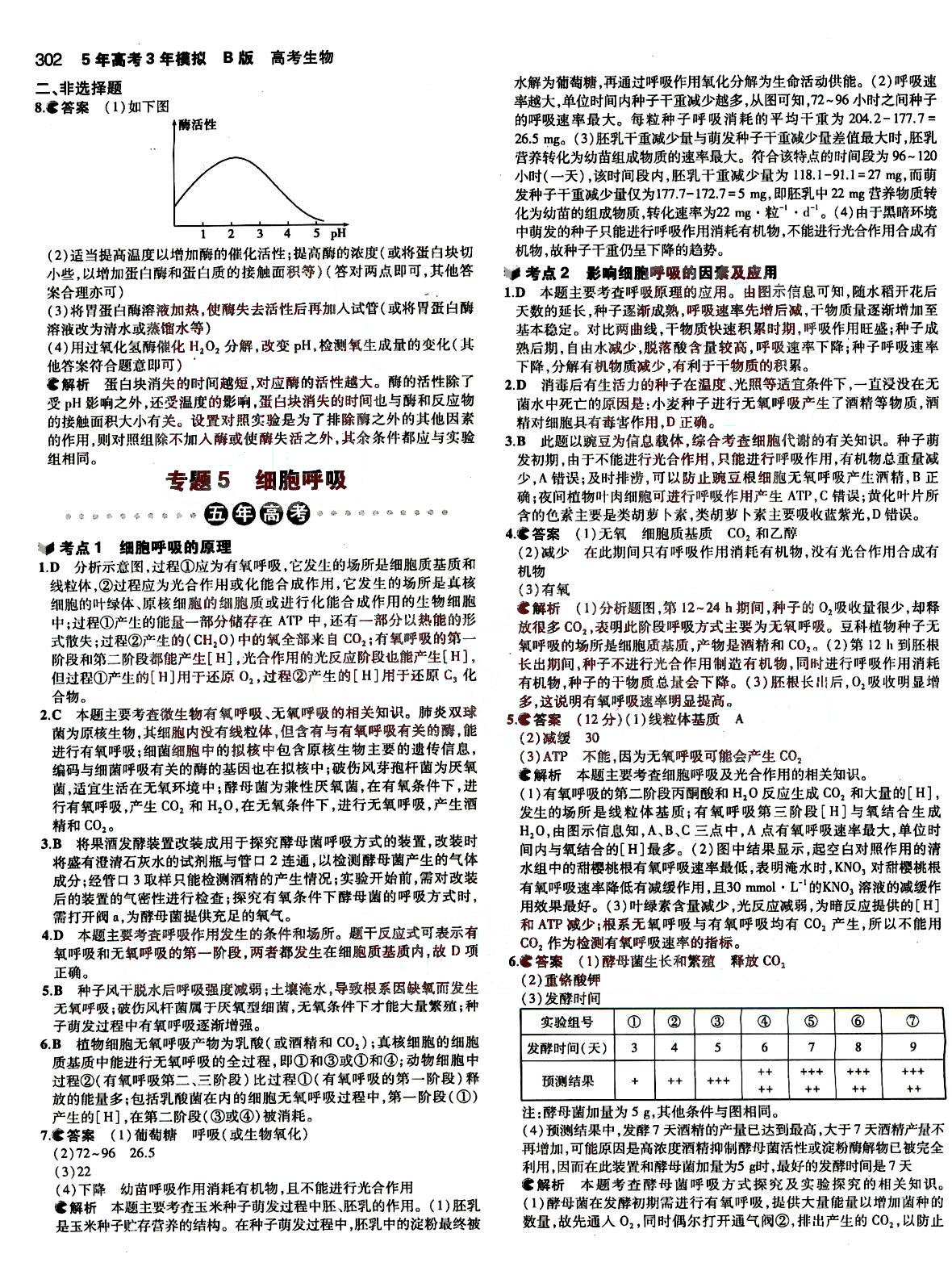 2015五年高考三年模擬-高考生物-B版教育科學(xué)出版社 第2部分 [3]