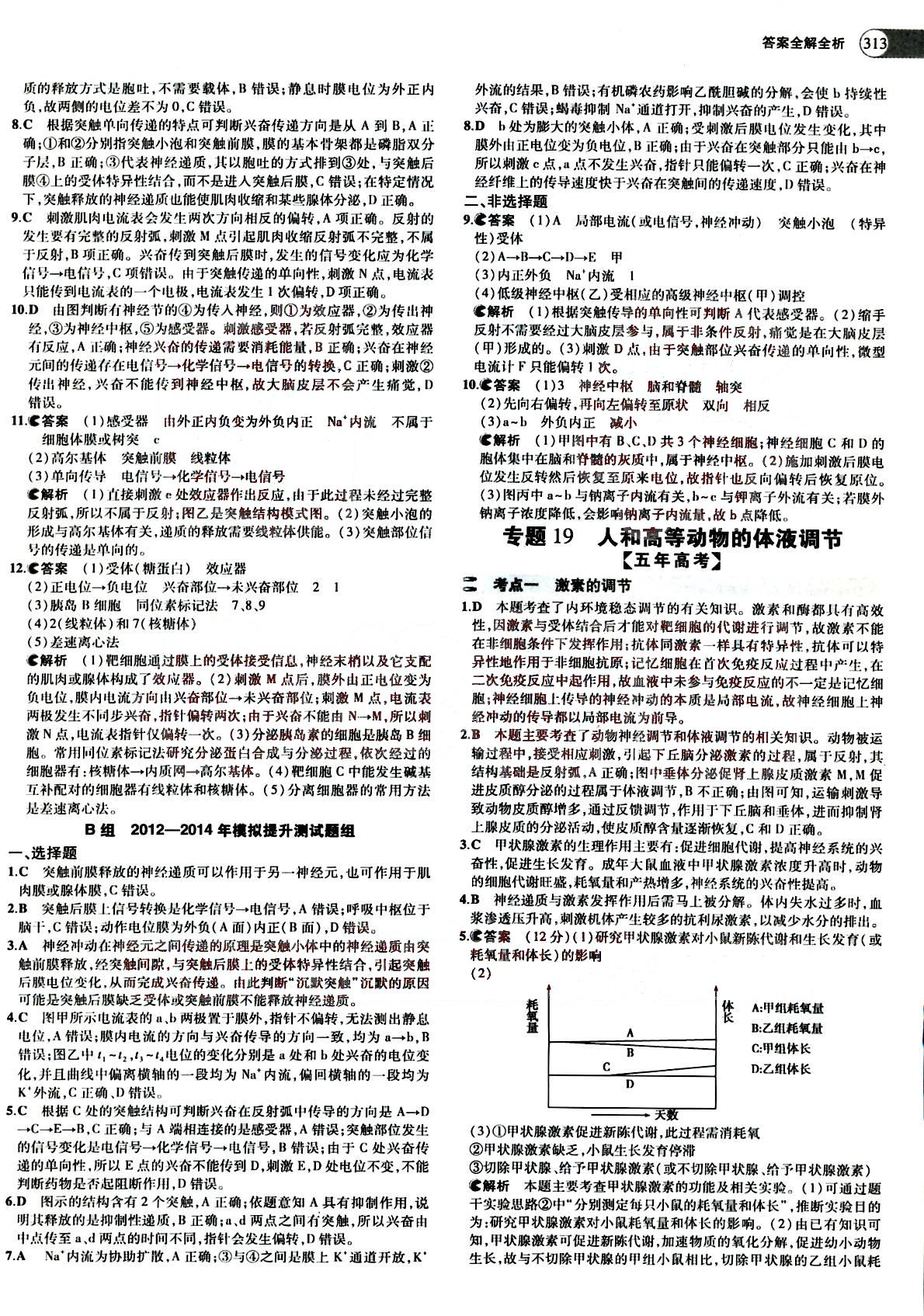 2015五年高考三年模擬-高考生物-A版教育科學(xué)出版社 第7部分 [5]