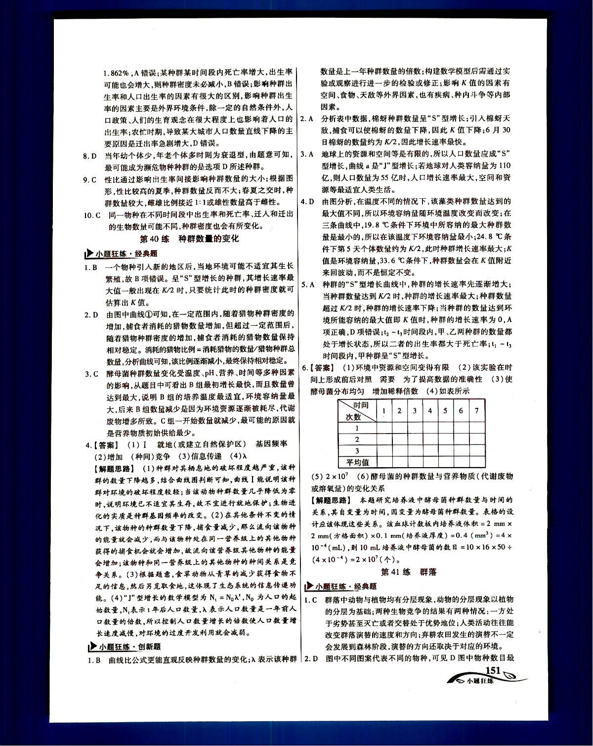 金考卷高考命題新動向-小題狂練-生物新疆青少年出版社 第7部分 [1]