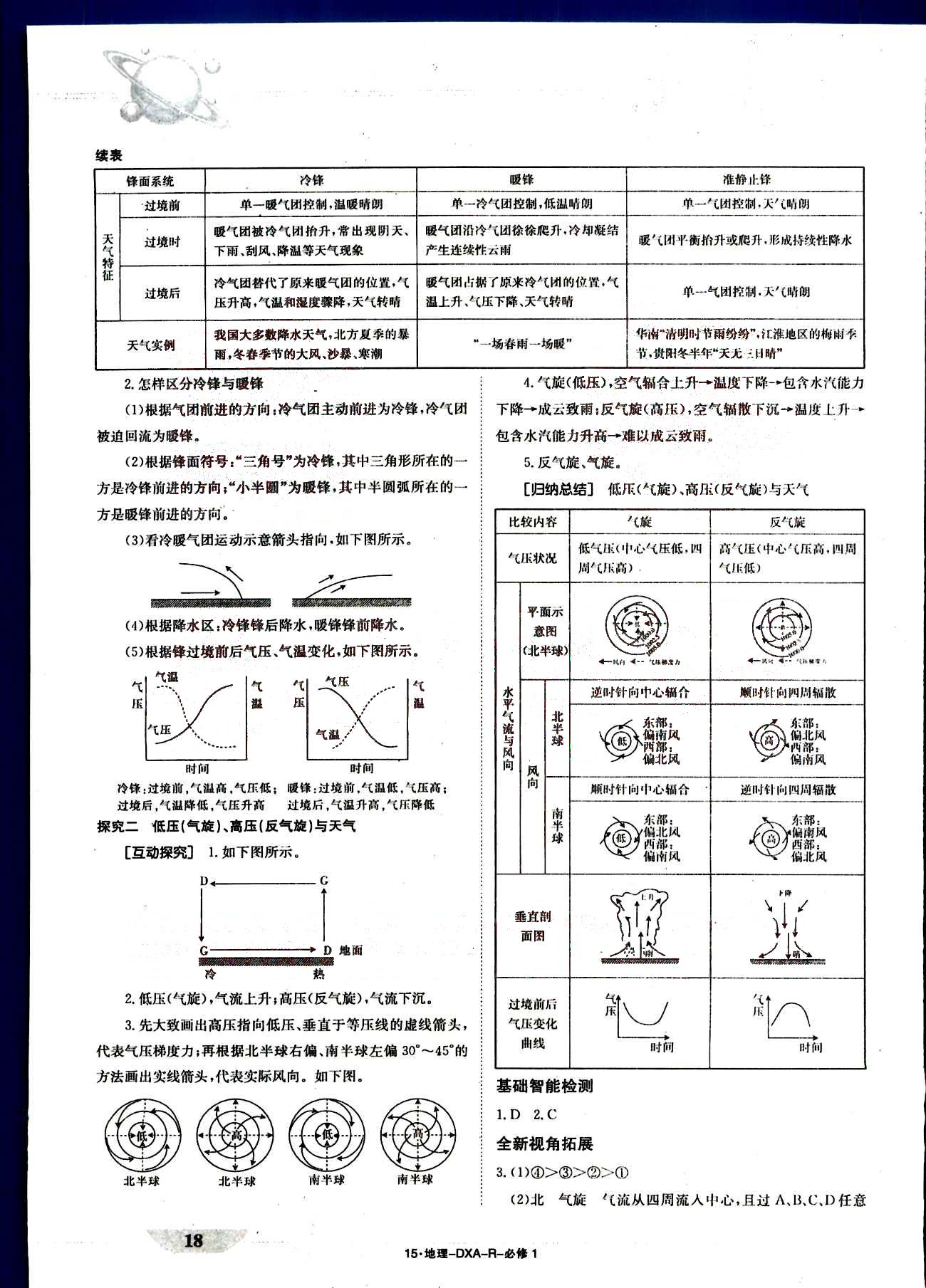 金太陽導(dǎo)學(xué)案-導(dǎo)學(xué)案-地理-必修1江西教育出版社 第4部分 [3]