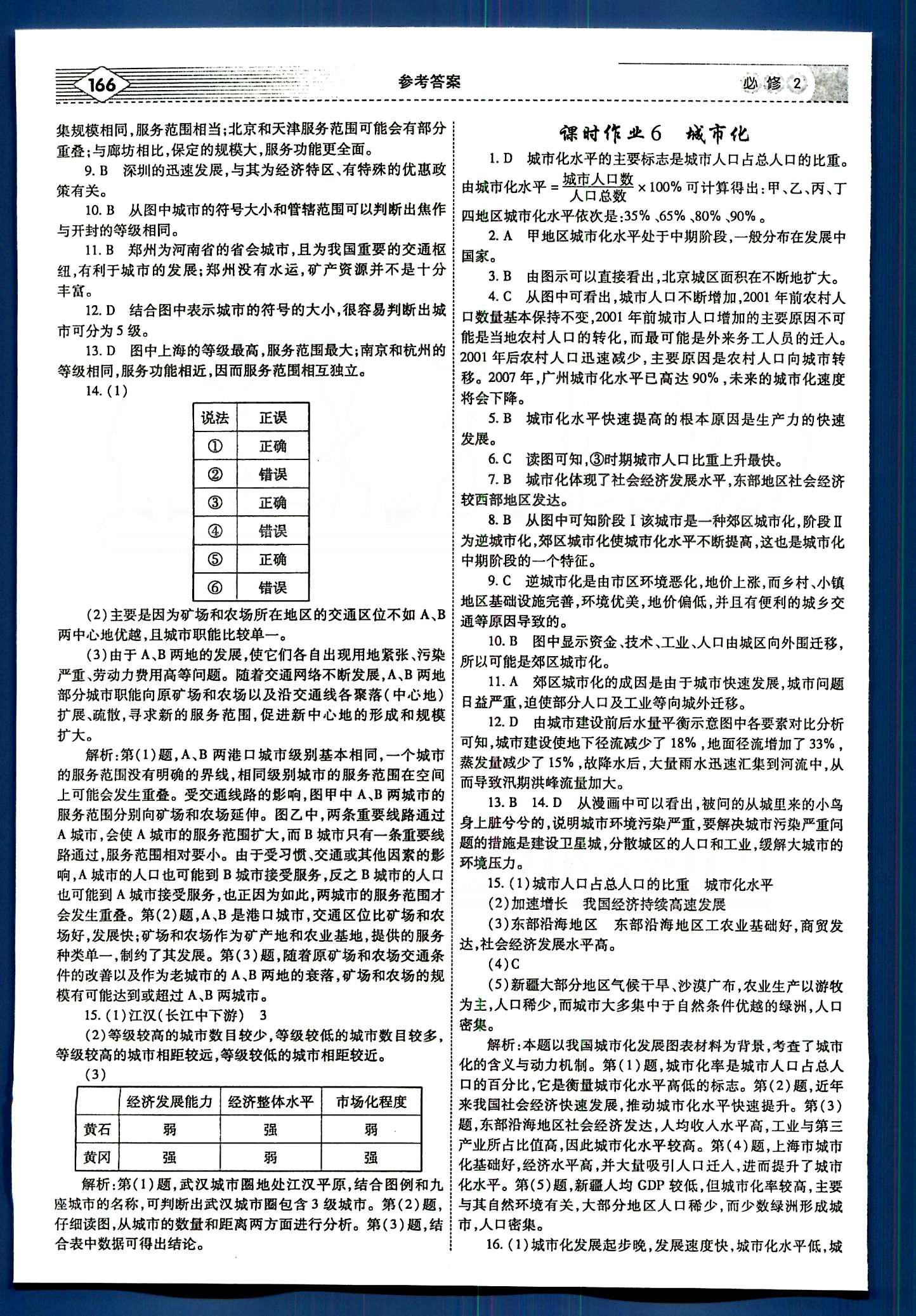 紅對(duì)勾-講與練地理內(nèi)蒙古大學(xué)出版社必修2 課時(shí)作業(yè) [4]