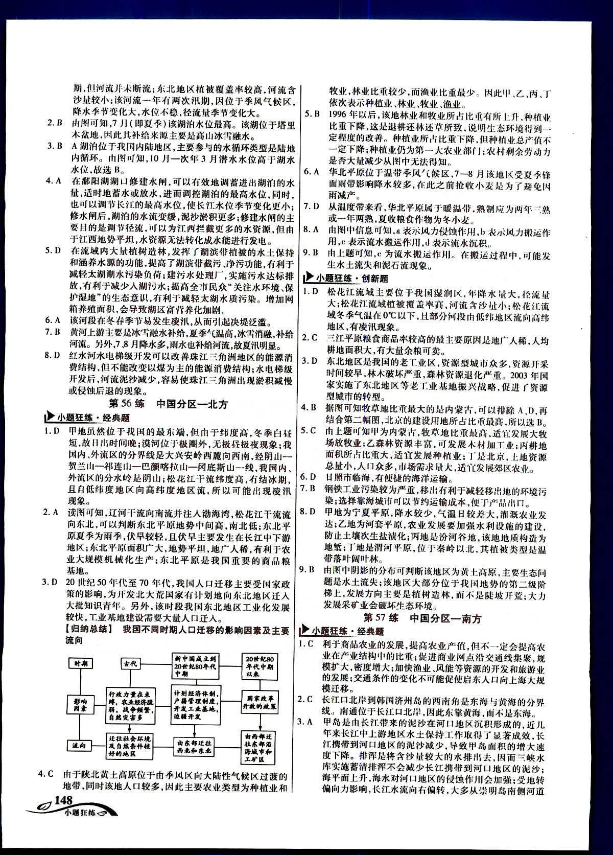 金考卷高考命題新動向-小題狂練-地理新疆青少年出版社 第6部分 [3]