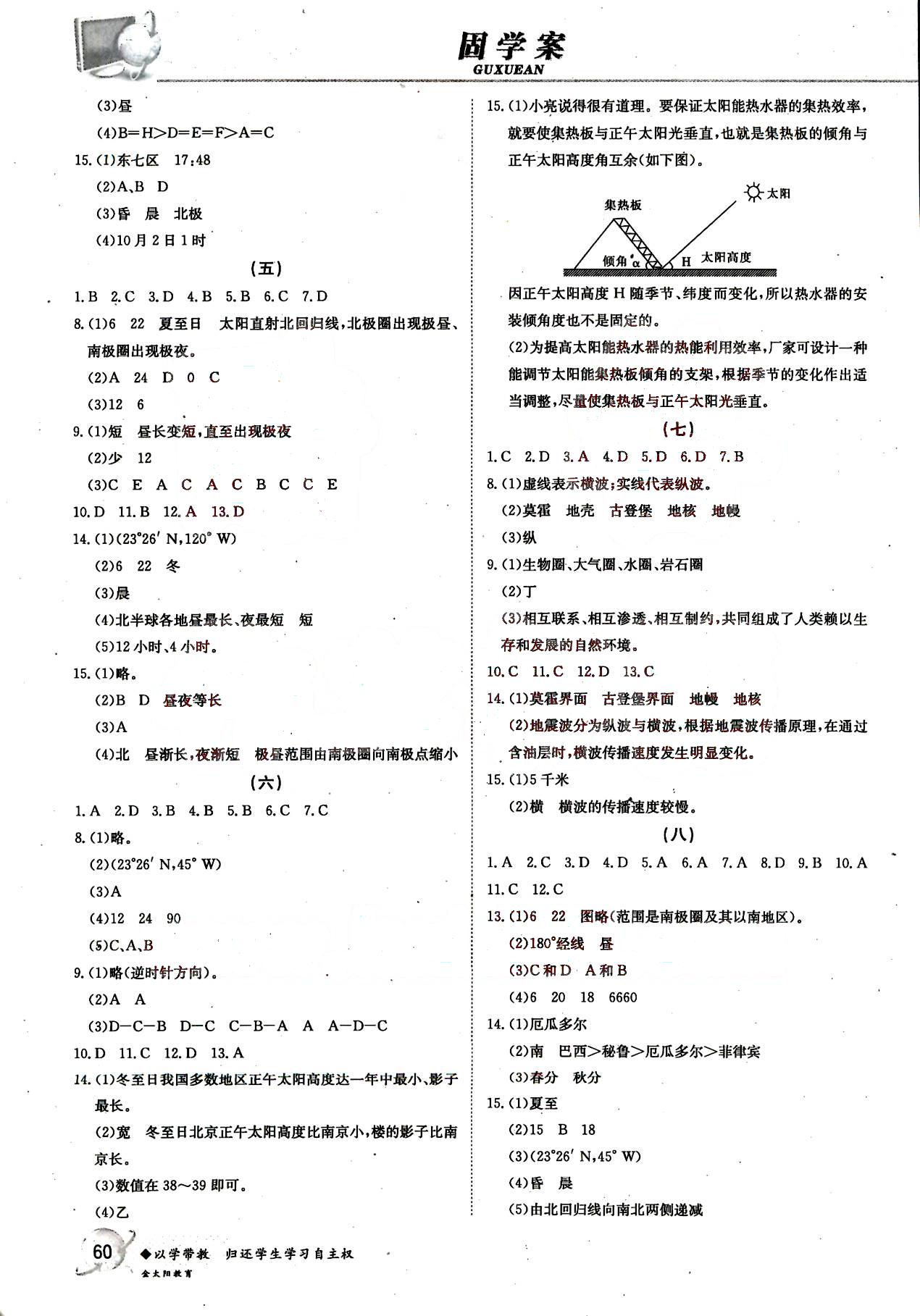 金太陽導學測評-金太陽固學案-歷史-必修1吉林文史出版社 第1部分 [2]