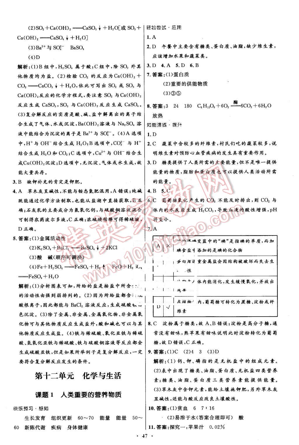 2016年初中同步測控優(yōu)化設(shè)計(jì)九年級化學(xué)下冊人教版 第21頁