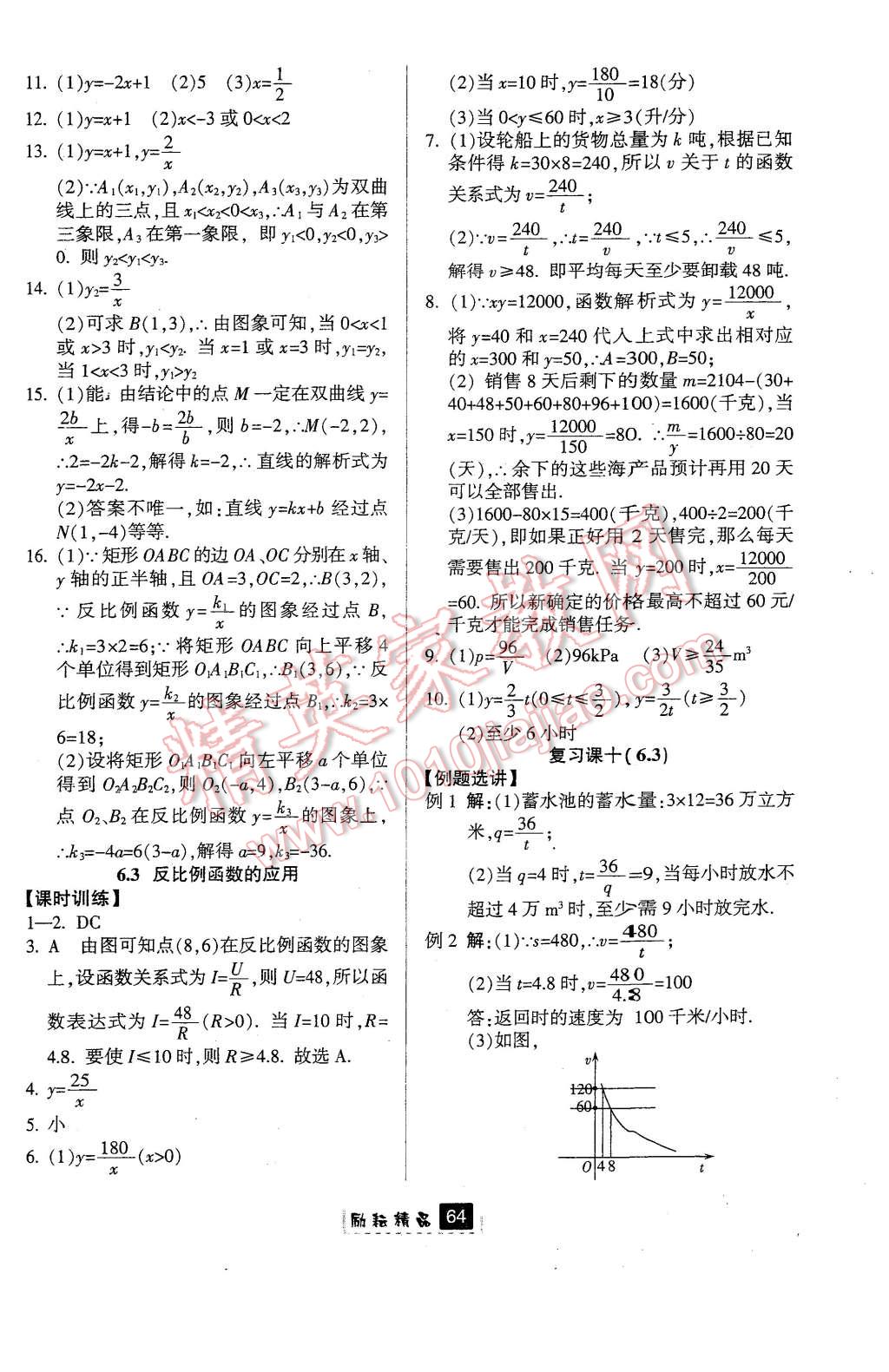 2016年励耘书业励耘新同步八年级数学下册浙教版 第28页