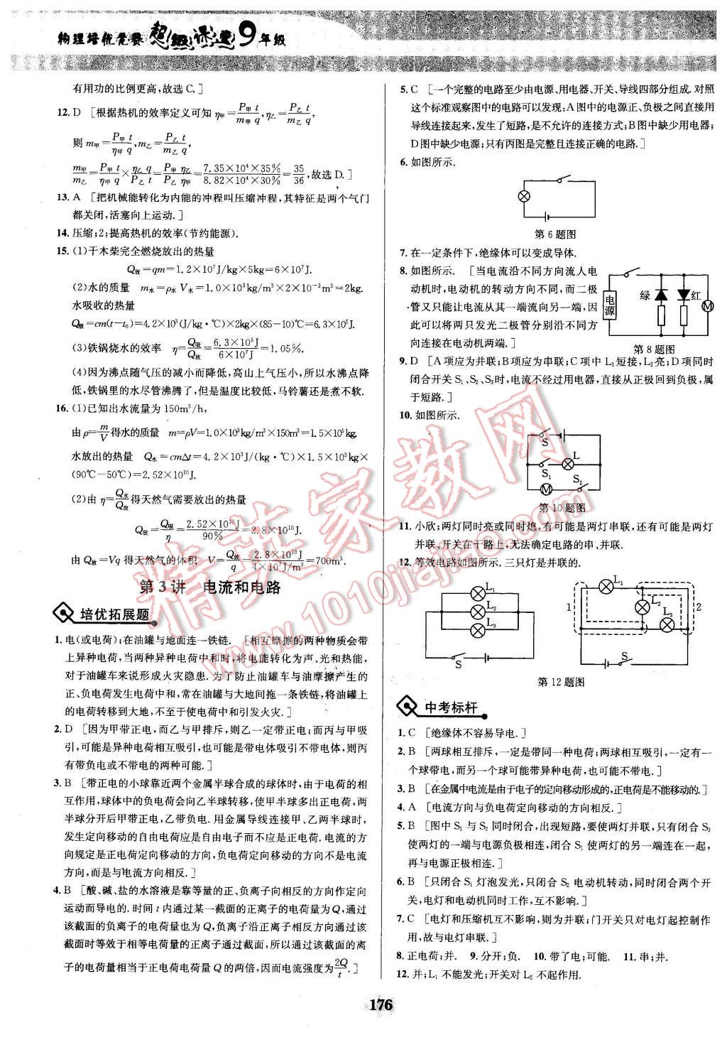 2016年物理培優(yōu)競賽超級課堂九年級 第3頁
