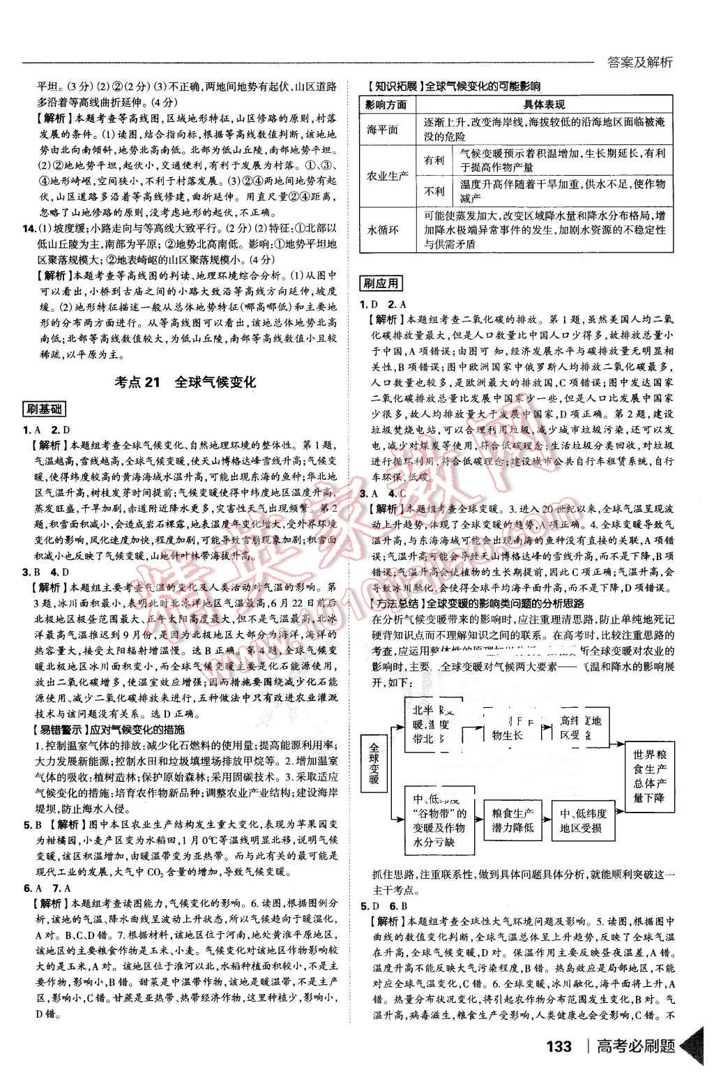 2015年高考必刷題1自然地理地理必修1 第39頁