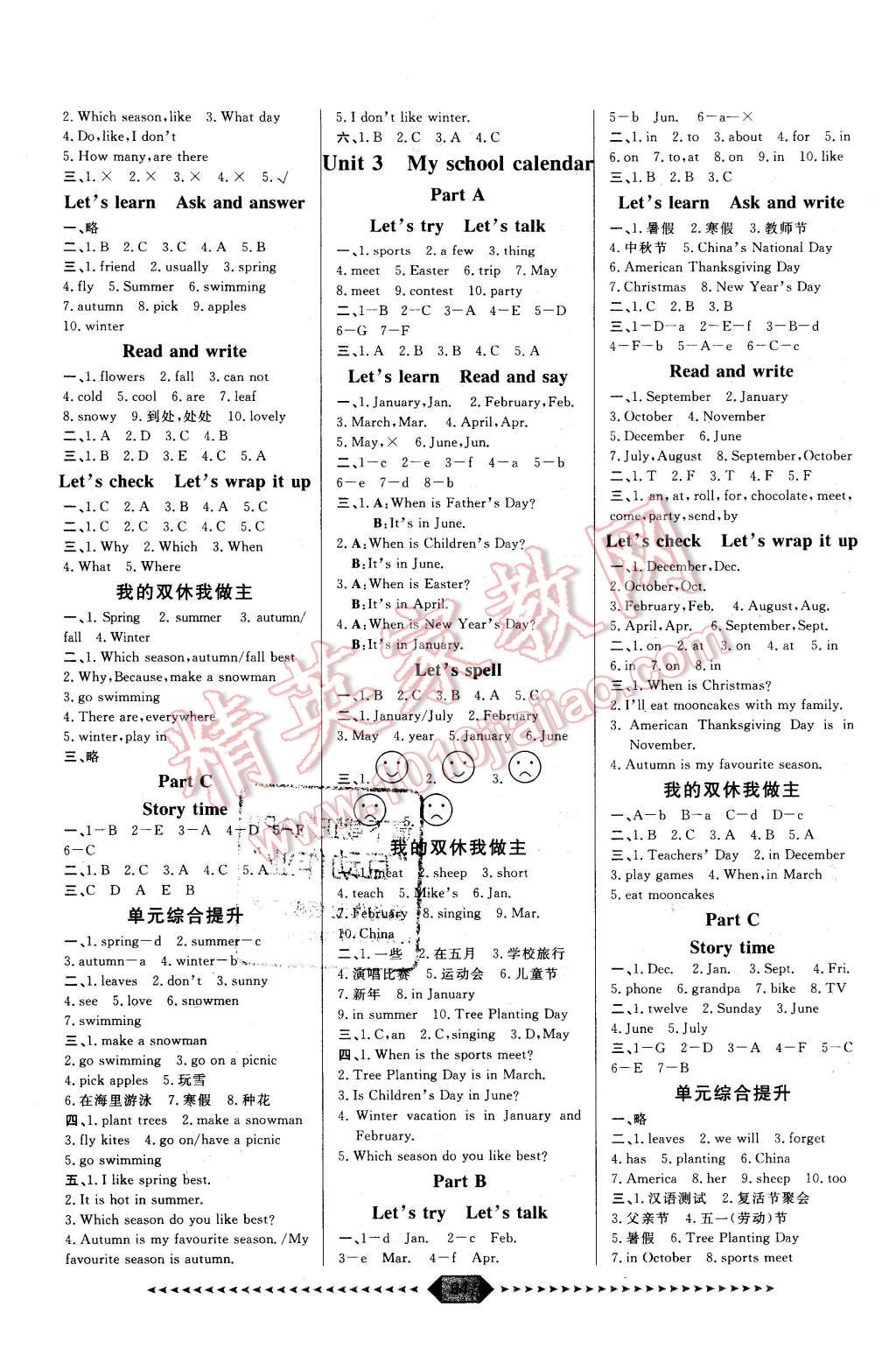 2016年陽光計(jì)劃第一步五年級英語下冊人教版 第2頁