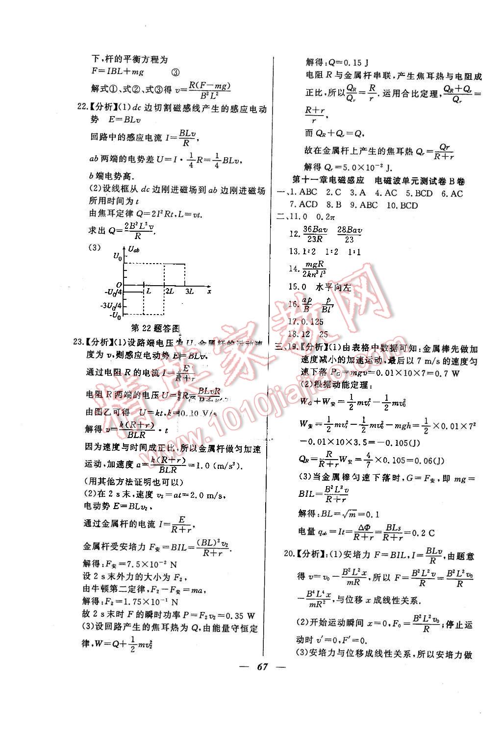 2015年金牌教練高二物理下冊(cè) 第7頁(yè)