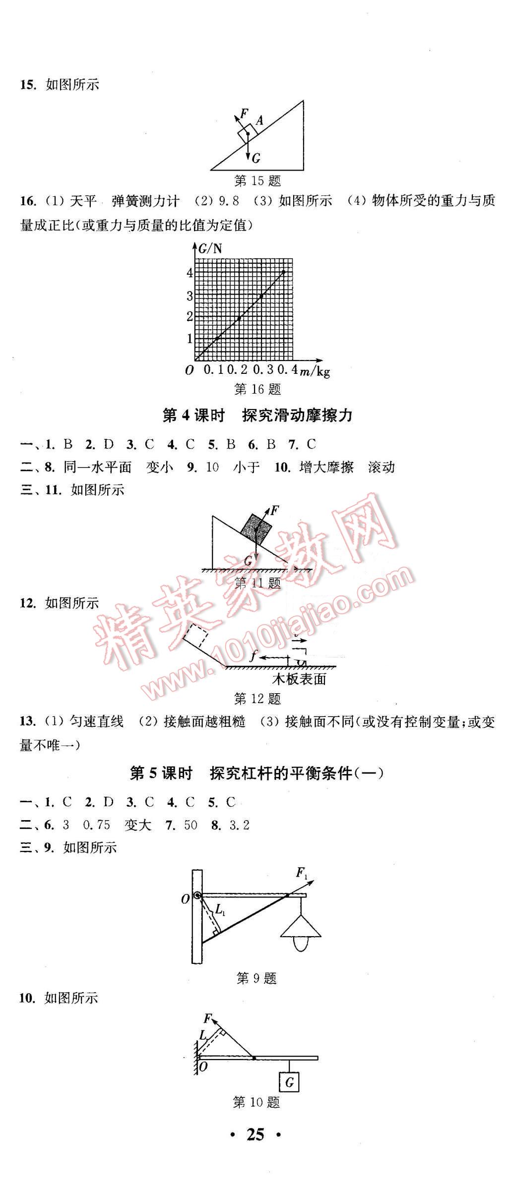 2016年通城學(xué)典活頁(yè)檢測(cè)八年級(jí)物理下冊(cè)滬粵版 第2頁(yè)