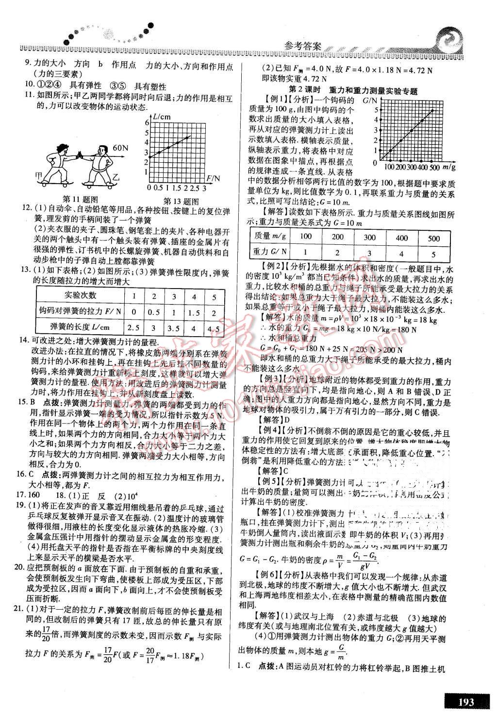 2016年尖子生課時(shí)培優(yōu)八年級(jí)物理全一冊(cè) 第29頁(yè)