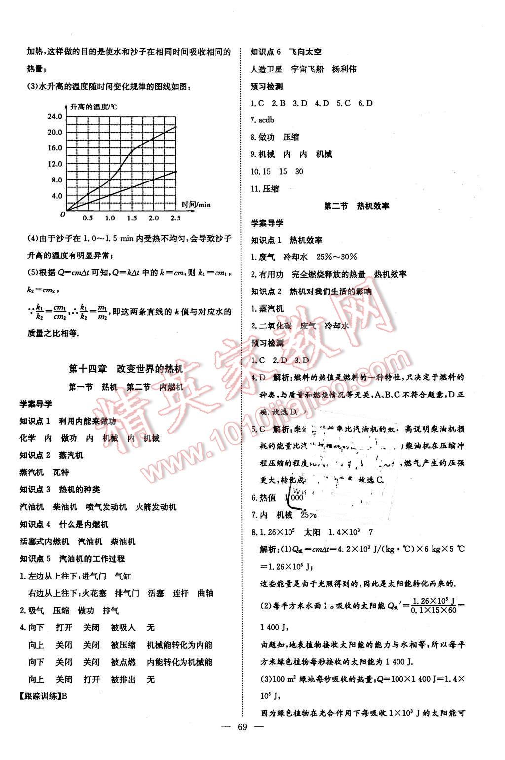 2015年鲁人泰斗暑假训练营假期好时光八升九年级物理J版 第11页