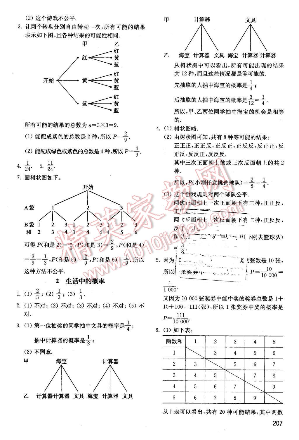 2015年初中基础训练九年级数学全一册河南专供 第23页