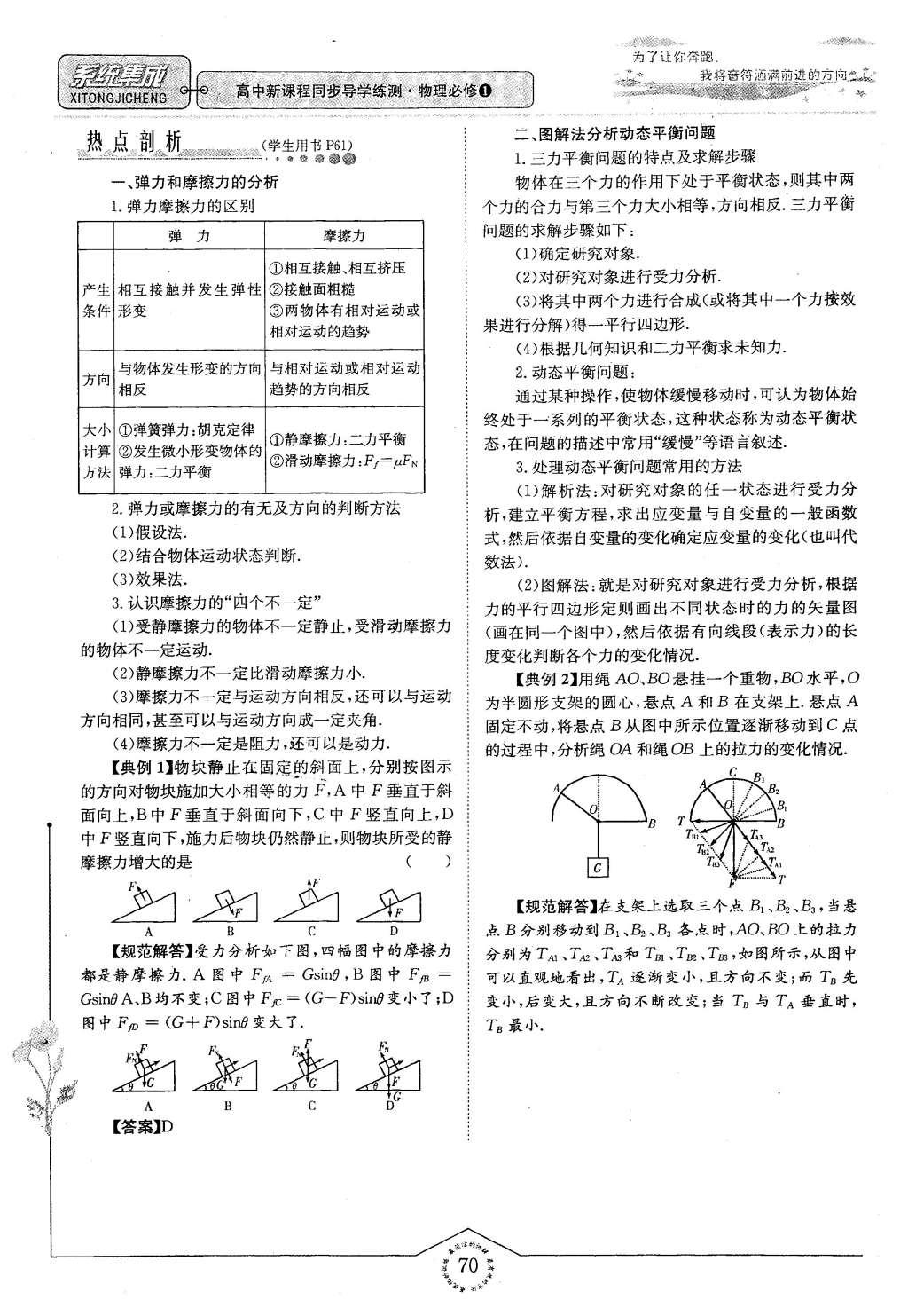 2015年系統(tǒng)集成高中新課程同步導學練測物理必修1 主題二 互相運動與運動規(guī)律第84頁