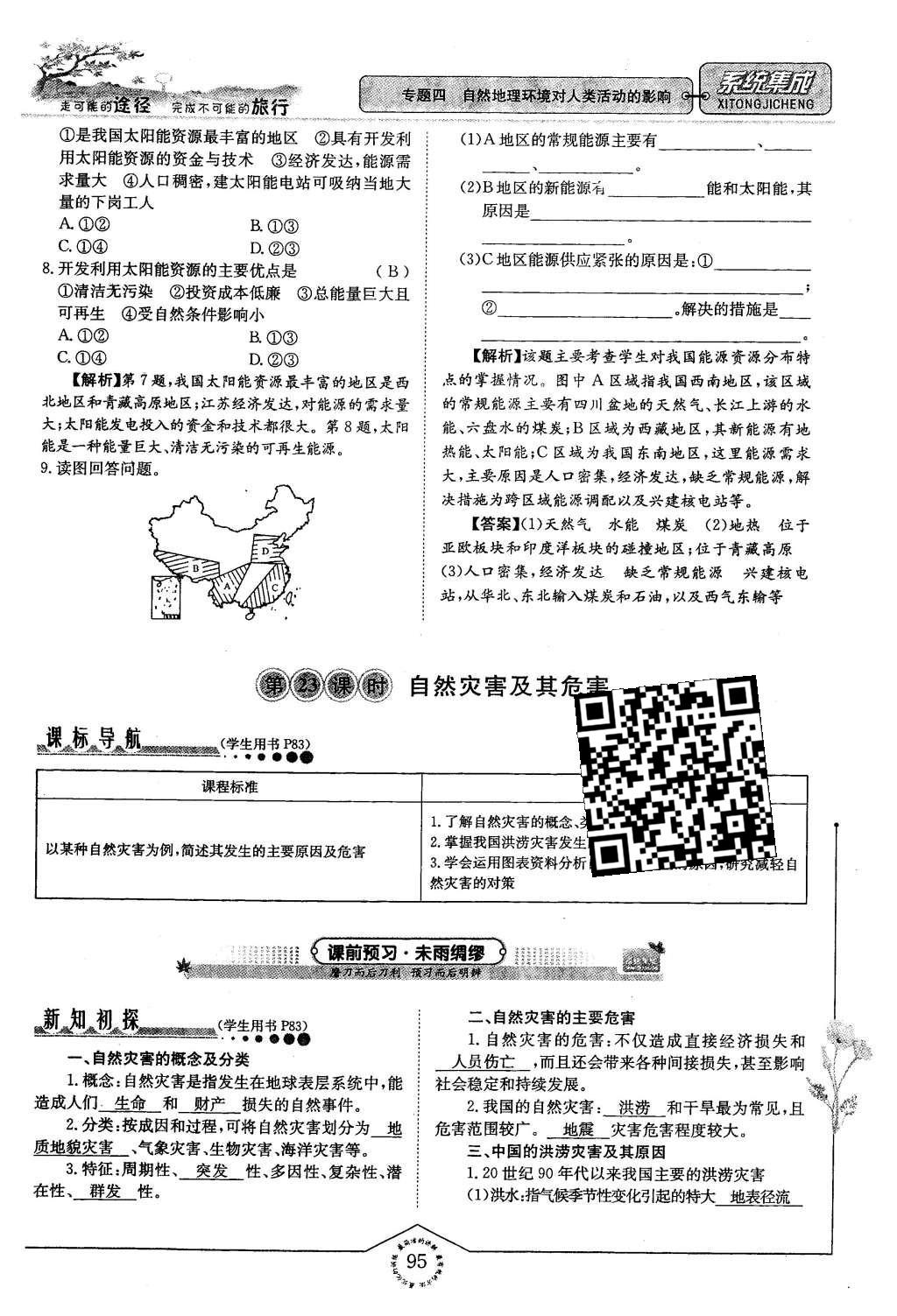 2015年系統(tǒng)集成高中新課程同步導學練測地理必修1 專題四 自然地理環(huán)境對人類活動的影響第71頁