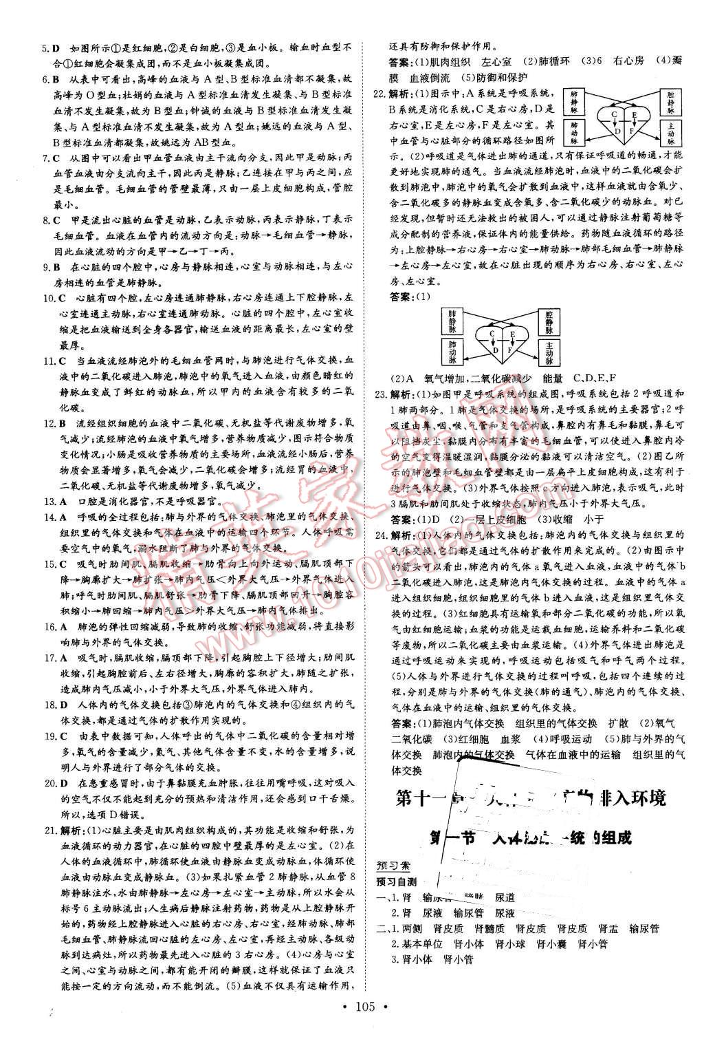 2016年初中同步学习导与练导学探究案七年级生物下册苏教版 第13页