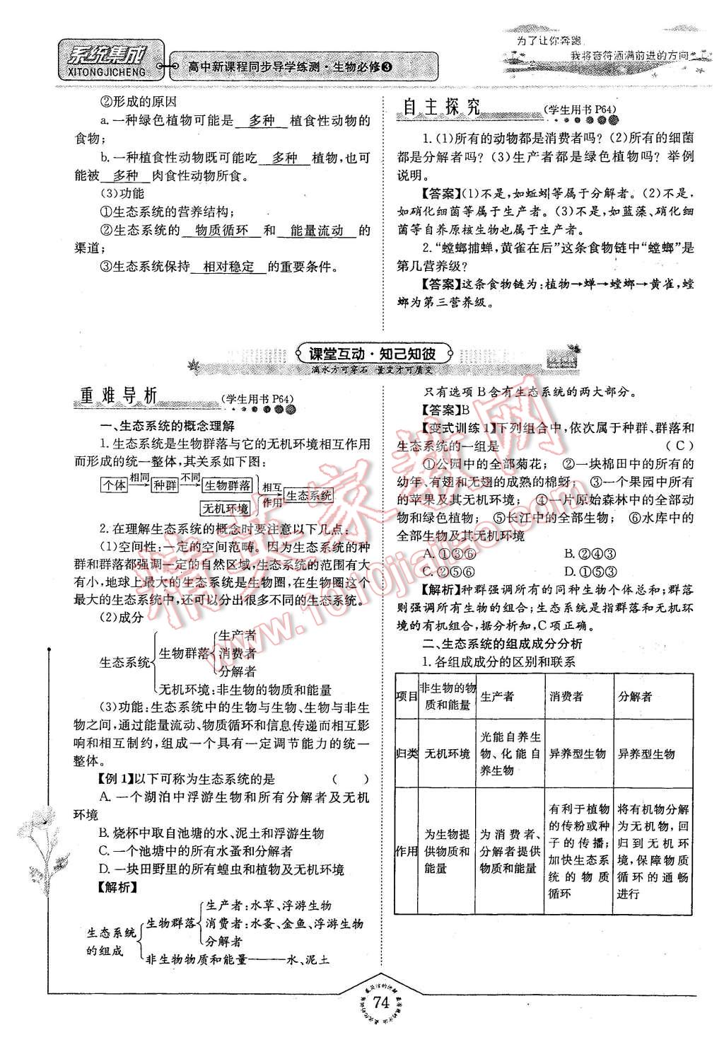 2015年系統(tǒng)集成高中新課程同步導(dǎo)學(xué)練測物理必修1 第23頁