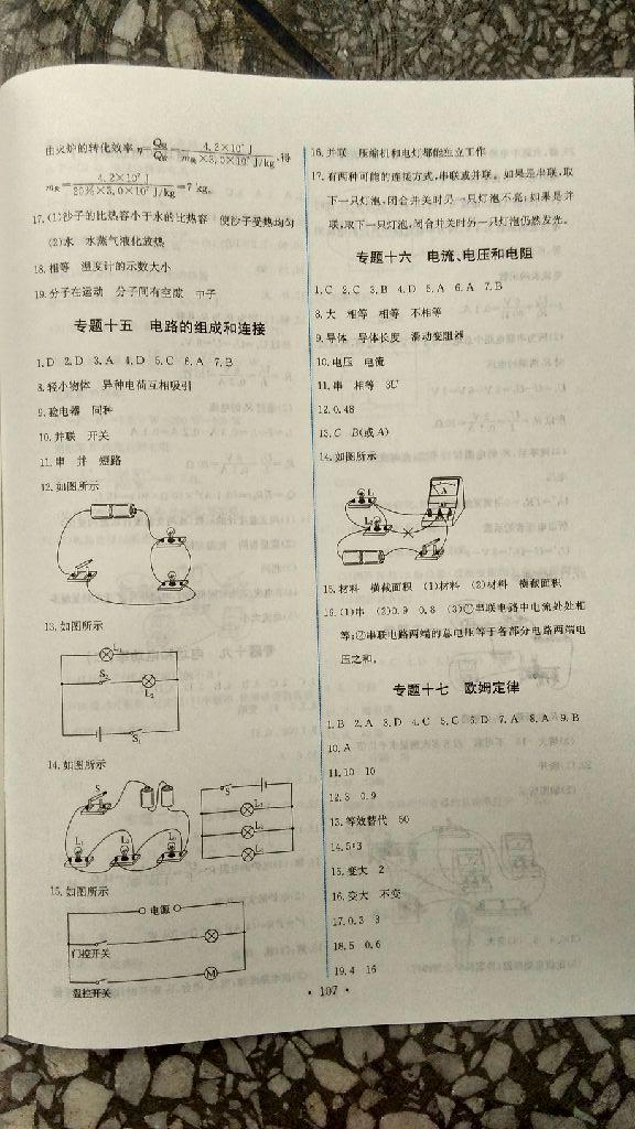 2015年能力培養(yǎng)與測(cè)試九年級(jí)物理下冊(cè)教科版 第35頁(yè)