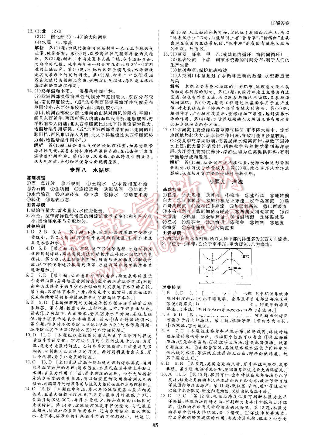 2016年寒假專題突破練高一地理 第5頁