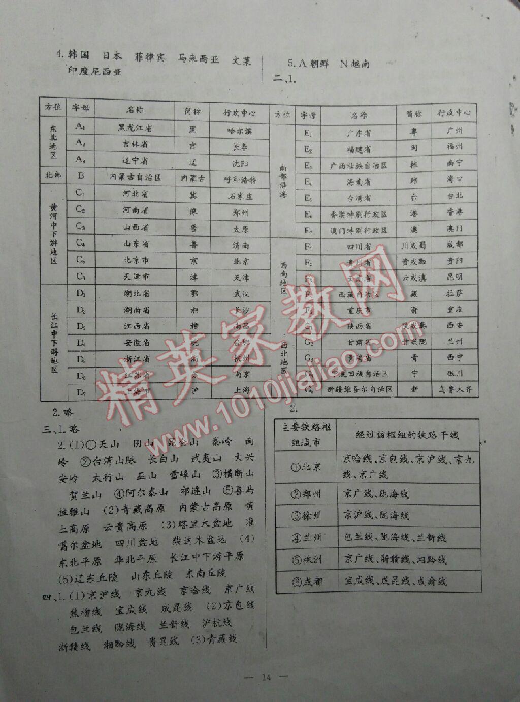 2015年江西專用版中考總復(fù)習(xí)地理 第14頁