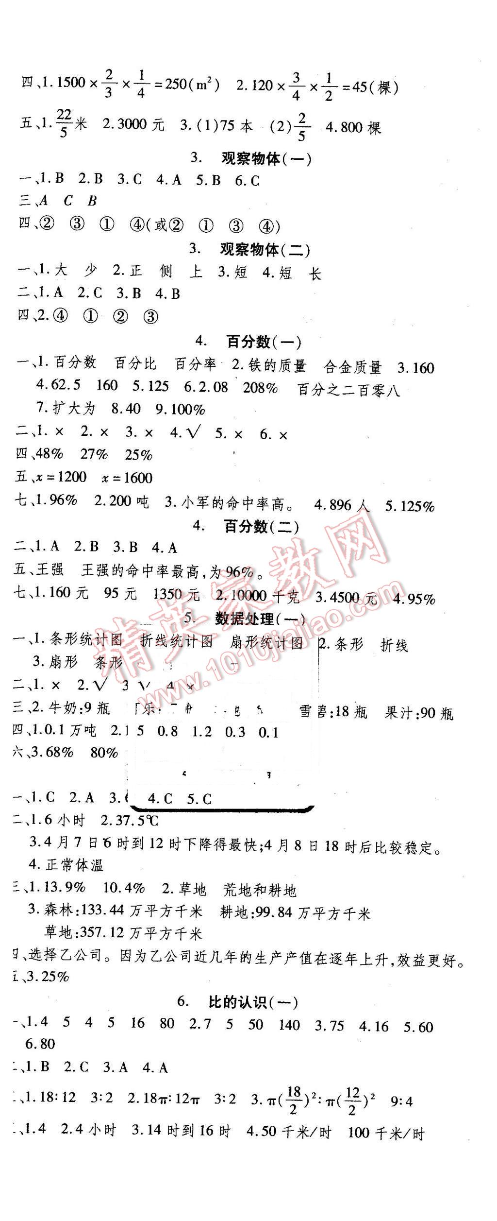 2016年智趣寒假溫故知新六年級數(shù)學(xué)北師大版 第2頁