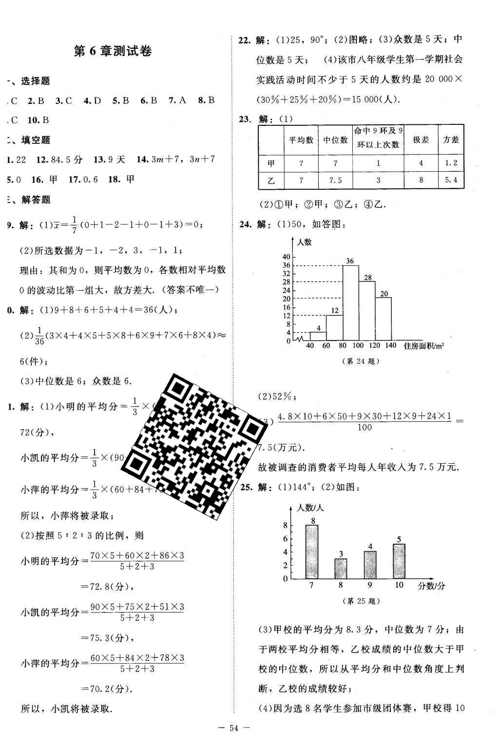 2016年新課標(biāo)同步單元練習(xí)八年級(jí)數(shù)學(xué)上冊北師大版 測試卷答案第32頁