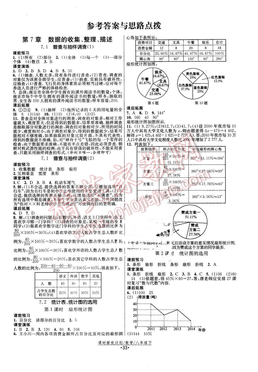 2016年課時(shí)提優(yōu)計(jì)劃作業(yè)本八年級(jí)數(shù)學(xué)下冊(cè)蘇科版 第1頁(yè)