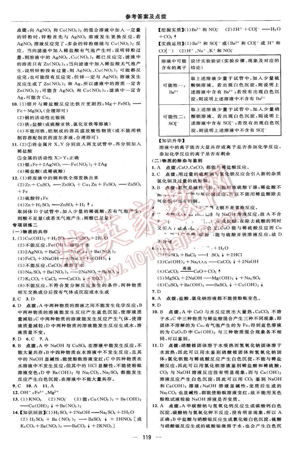 2016年綜合應(yīng)用創(chuàng)新題典中點(diǎn)九年級(jí)化學(xué)下冊(cè)滬教版 第13頁(yè)