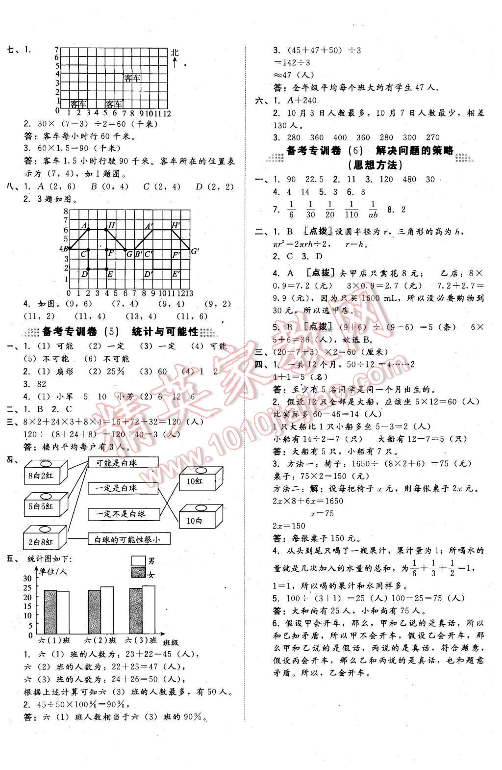 2016年好卷六年級(jí)數(shù)學(xué)下冊(cè)北京課改版 第12頁