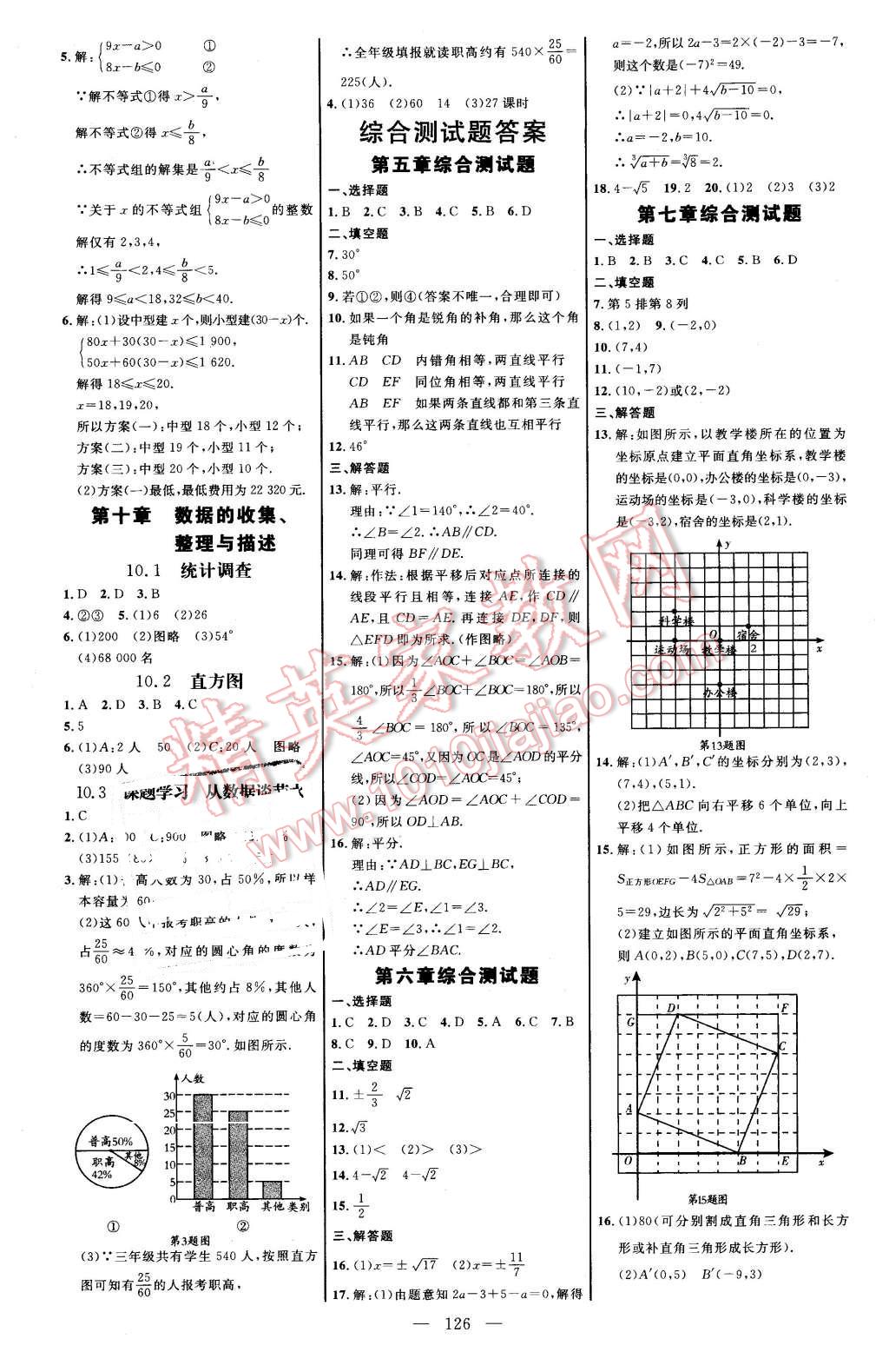 2016年细解巧练七年级数学下册人教版 第10页