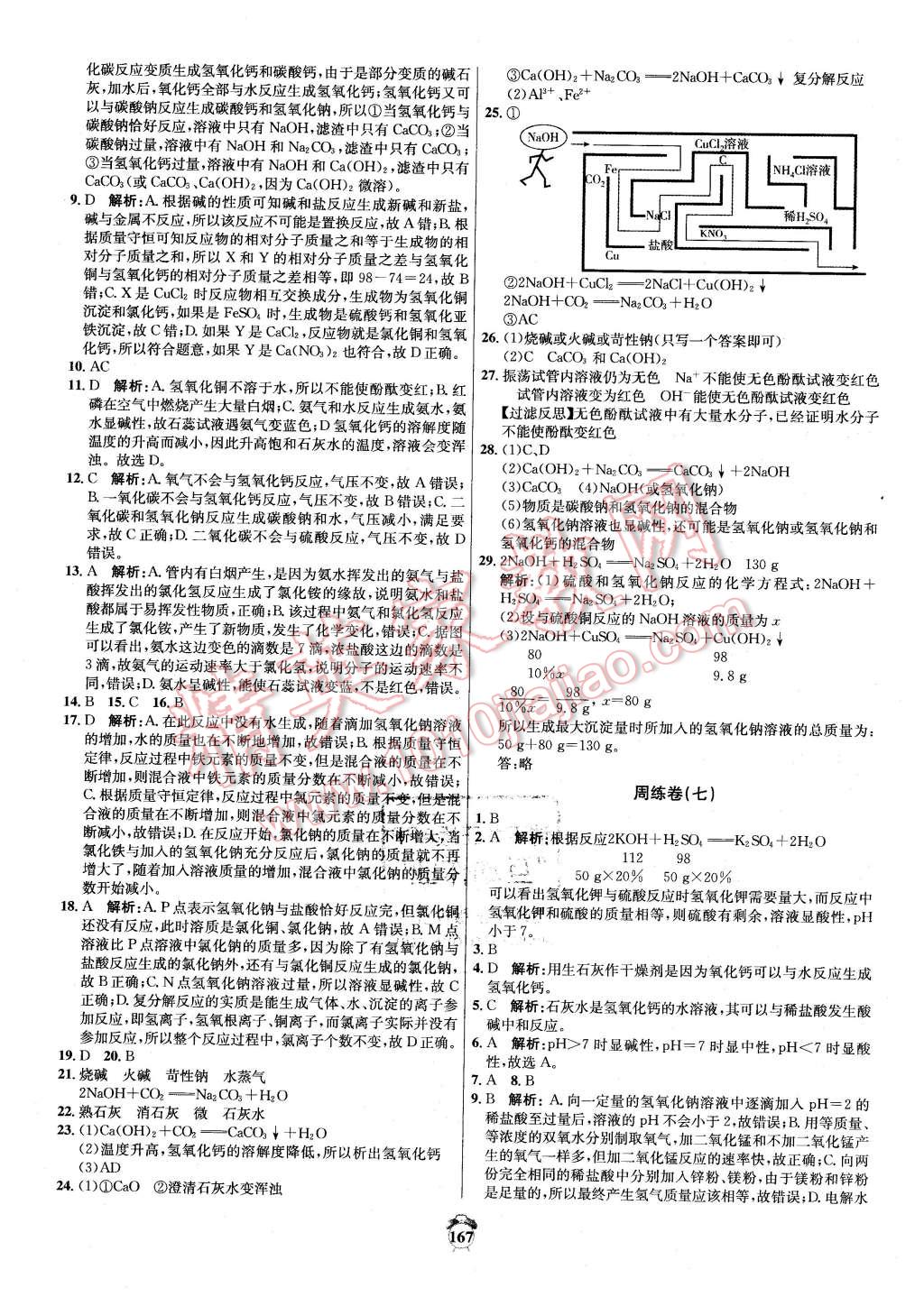 2016年陽光奪冠九年級化學下冊人教版 第11頁