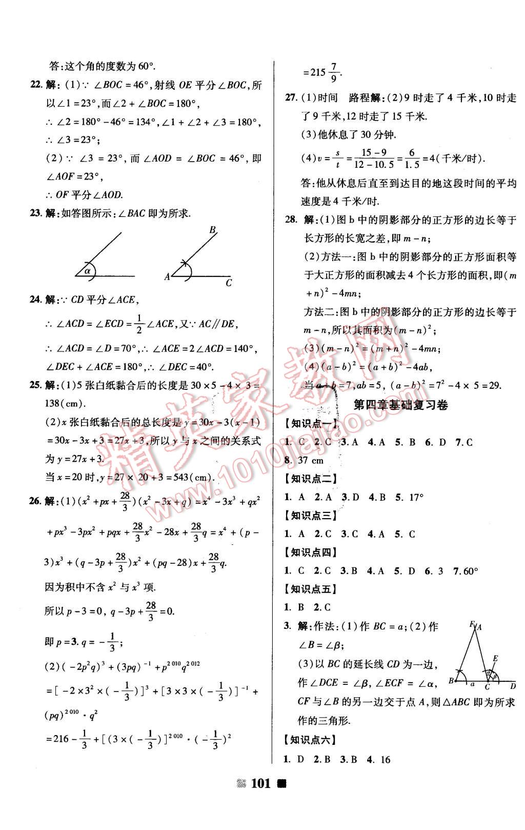 2016年優(yōu)加全能大考卷七年級(jí)數(shù)學(xué)下冊(cè)人教版 第5頁