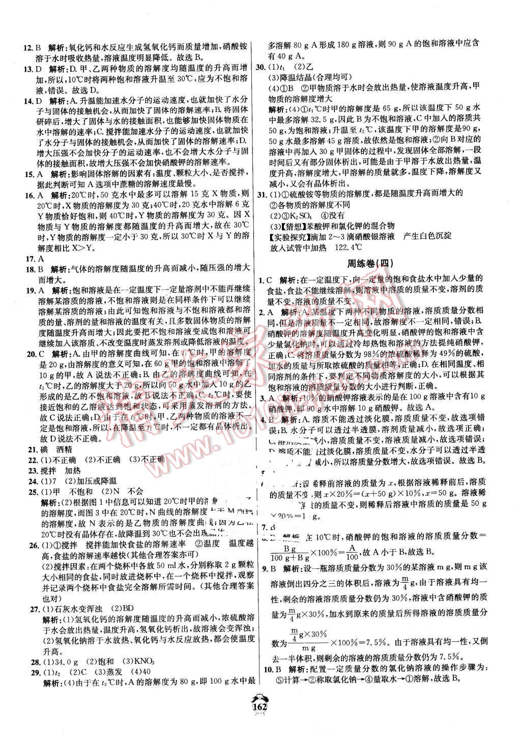 2016年陽光奪冠九年級(jí)化學(xué)下冊(cè)人教版 第6頁