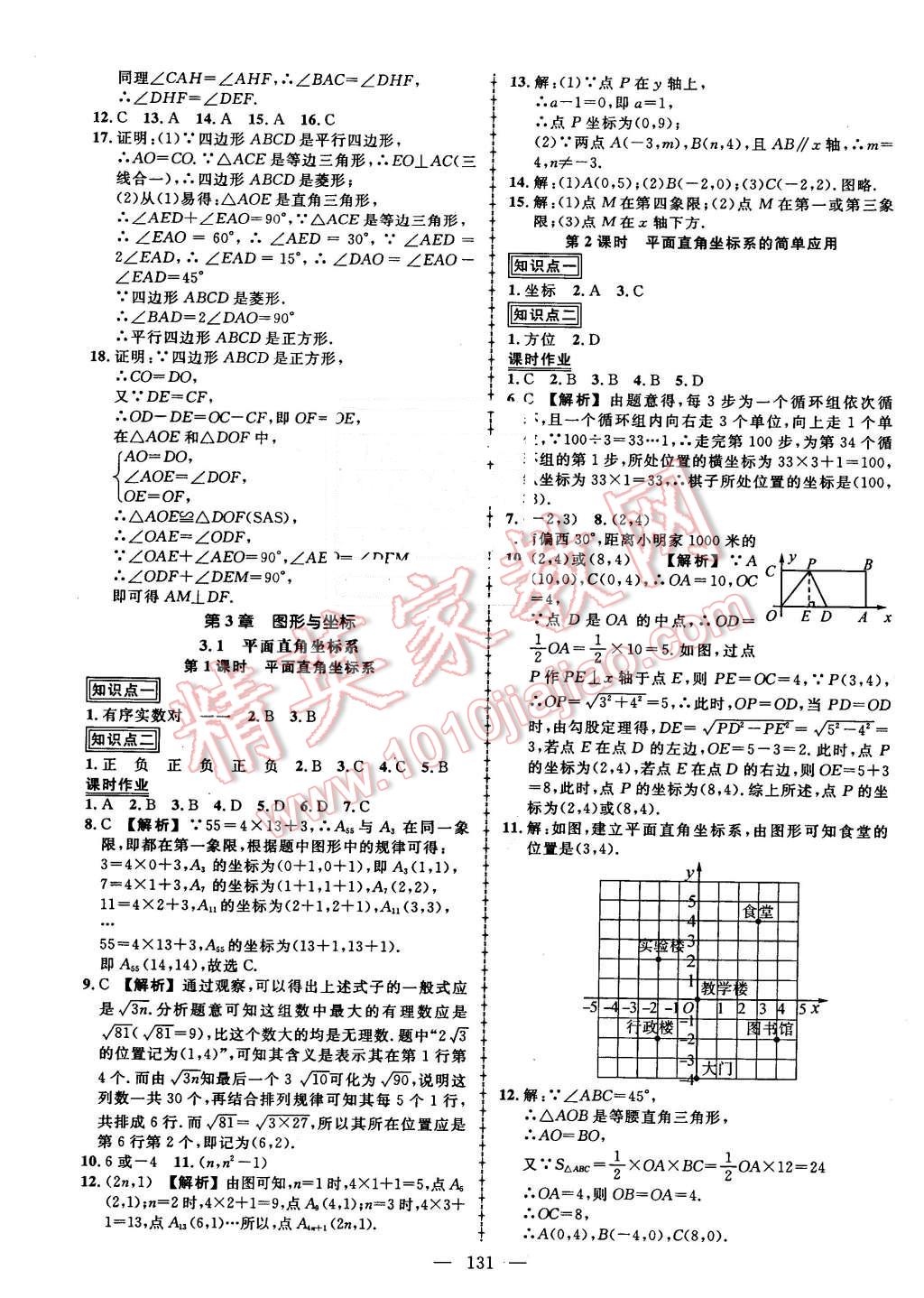 2016年黄冈创优作业导学练八年级数学下册湘教版 第13页