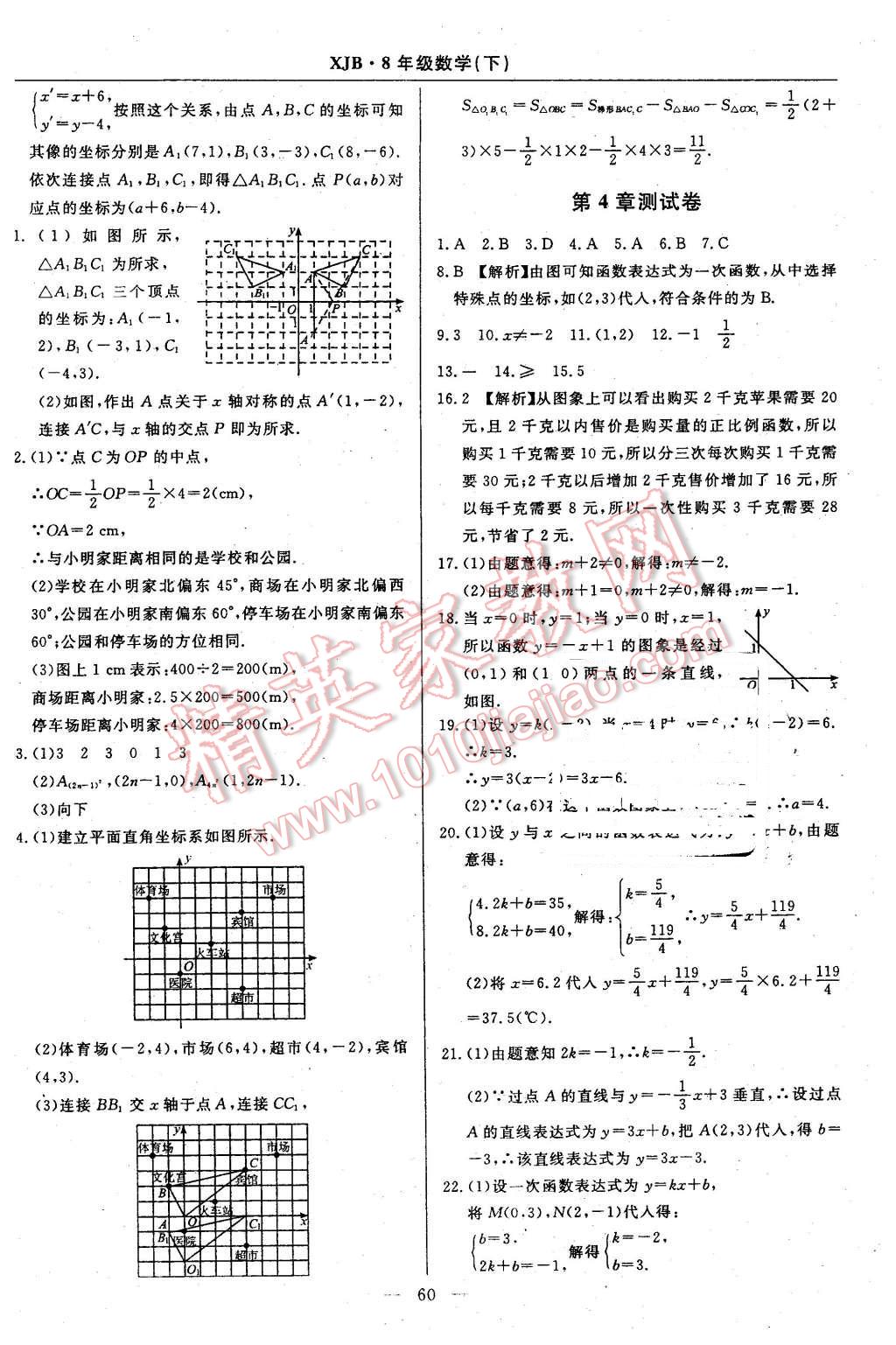 2016年高效通教材精析精練八年級數(shù)學(xué)下冊湘教版 第32頁