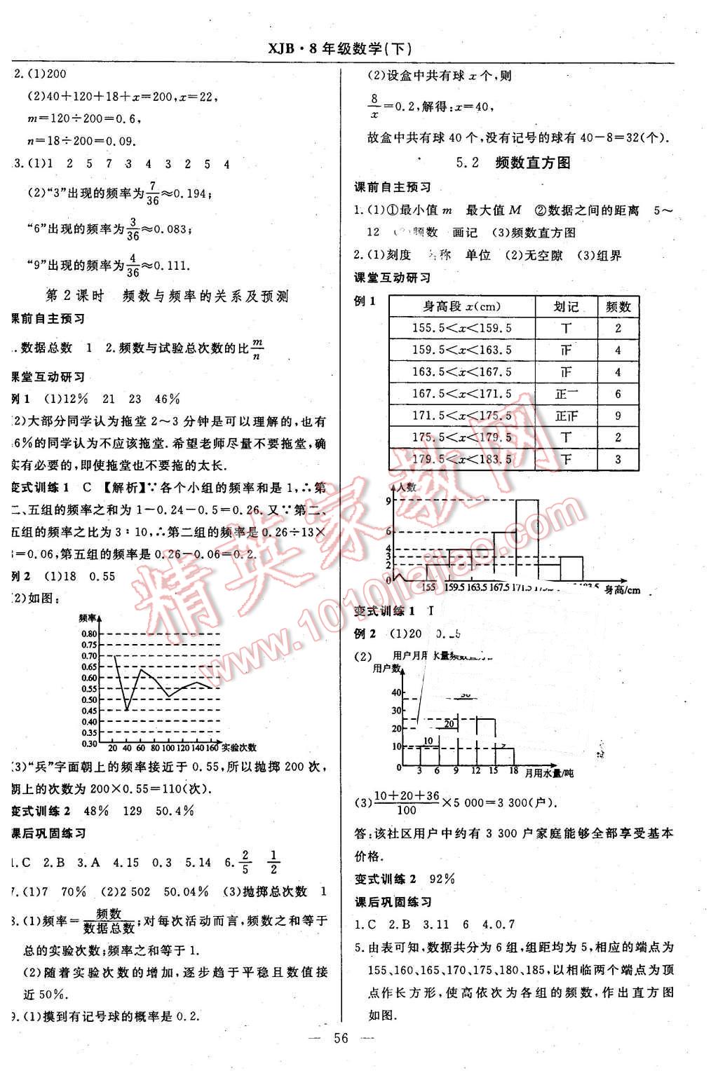 2016年高效通教材精析精練八年級數(shù)學下冊湘教版 第28頁