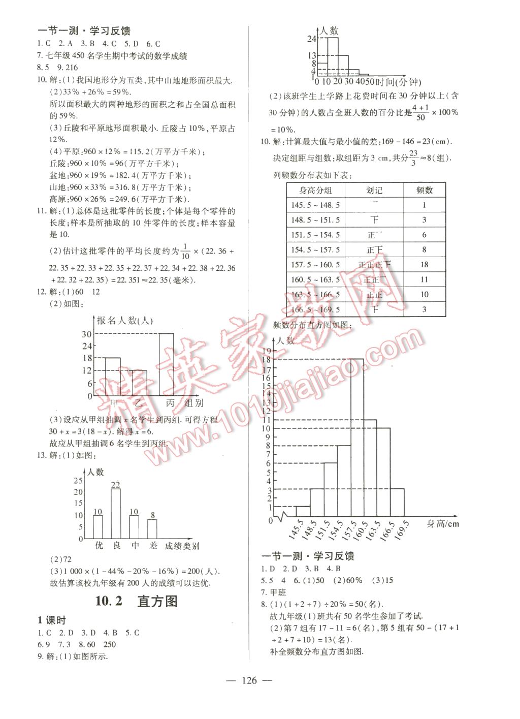 2016年课堂达标检测七年级数学下册人教版 第16页