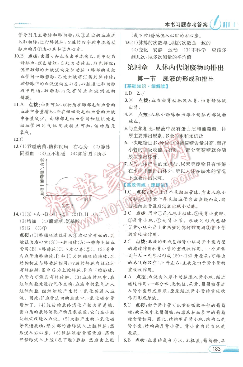 2016年教材解读七年级生物学下册济南版 第9页