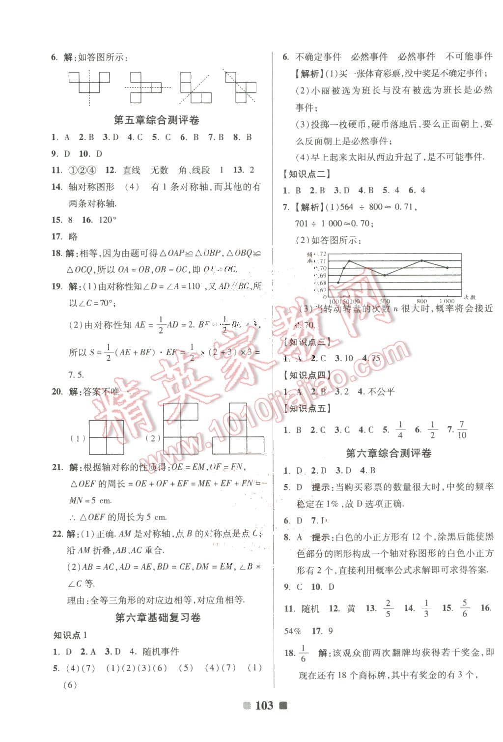 2016年優(yōu)加全能大考卷七年級數(shù)學下冊北師大版 第7頁