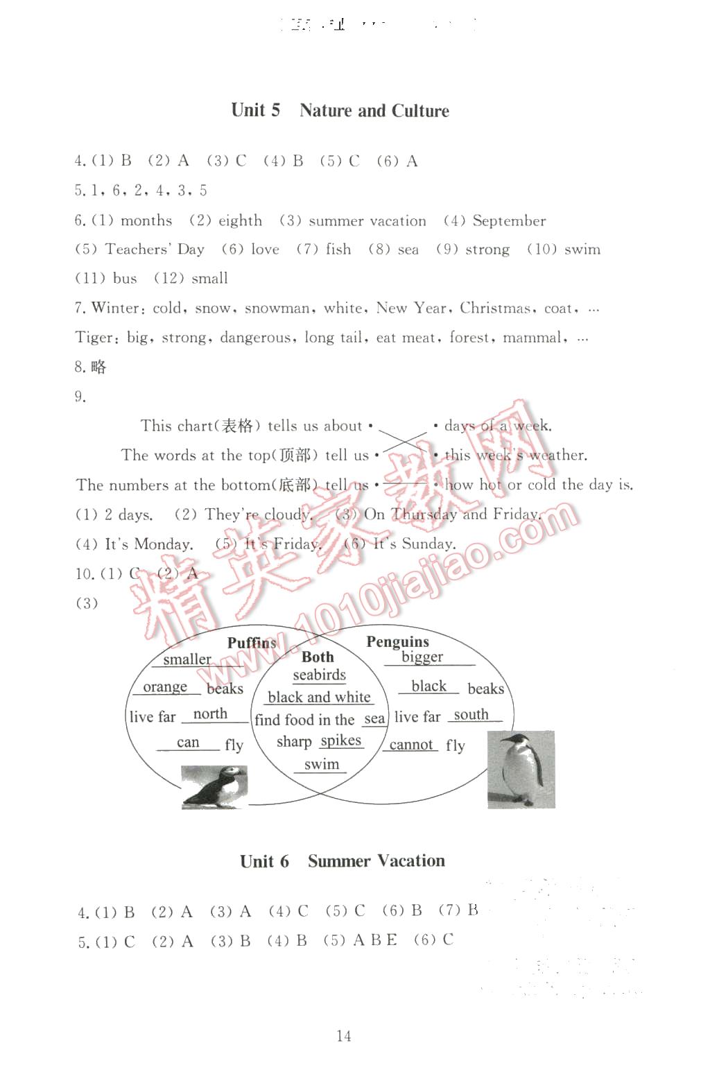 2016年海淀名師伴你學(xué)同步學(xué)練測六年級英語下冊人教新起點 第14頁