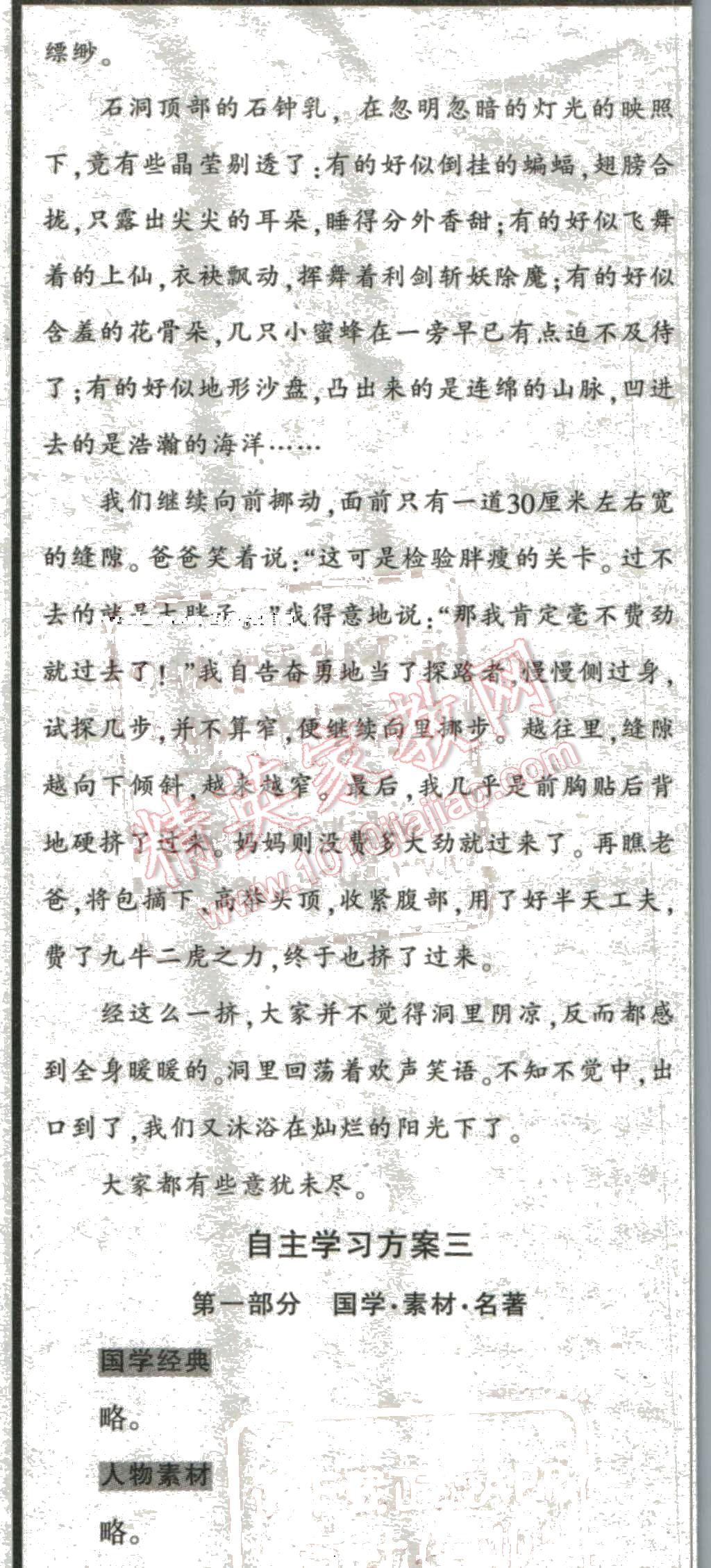 2016年中学生学习报寒假专刊七年级语文 第13页