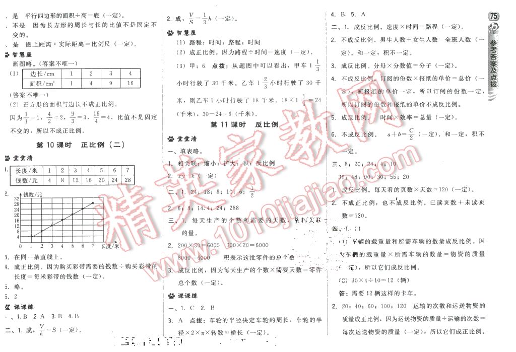 2016年綜合應(yīng)用創(chuàng)新題典中點六年級數(shù)學下冊北京課改版 第9頁