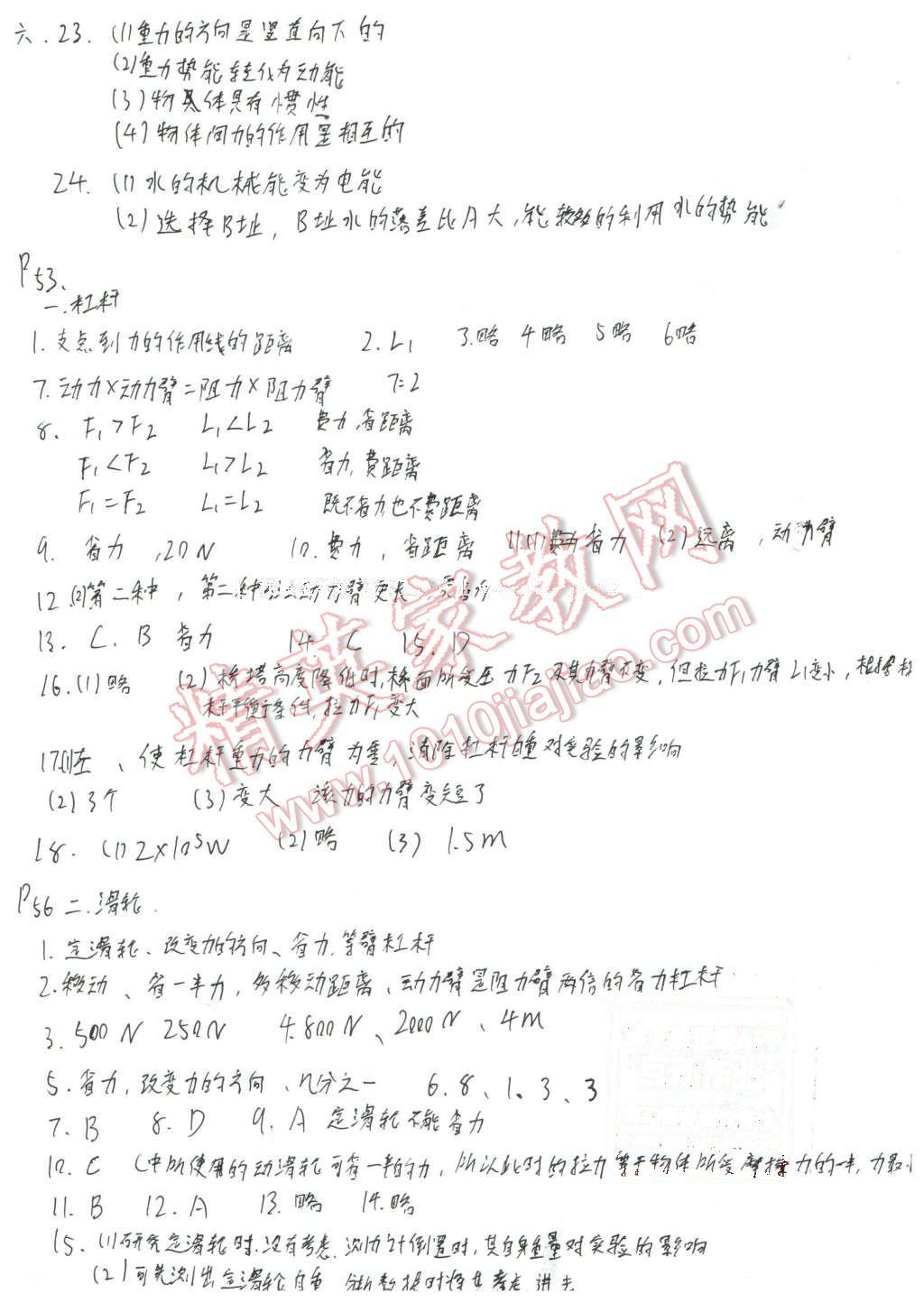 2015年學(xué)習(xí)之友八年級物理下冊人教版 第10頁