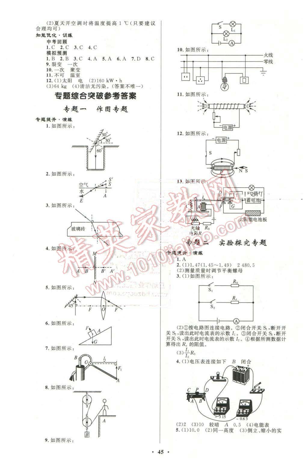 2016年初中總復(fù)習(xí)優(yōu)化設(shè)計(jì)物理人教版 第9頁(yè)