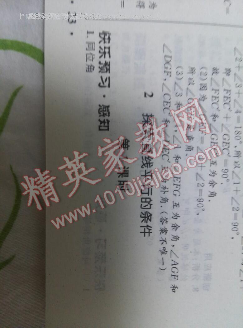 2014年初中同步測控優(yōu)化設(shè)計七年級數(shù)學(xué)下冊北師大版 第48頁